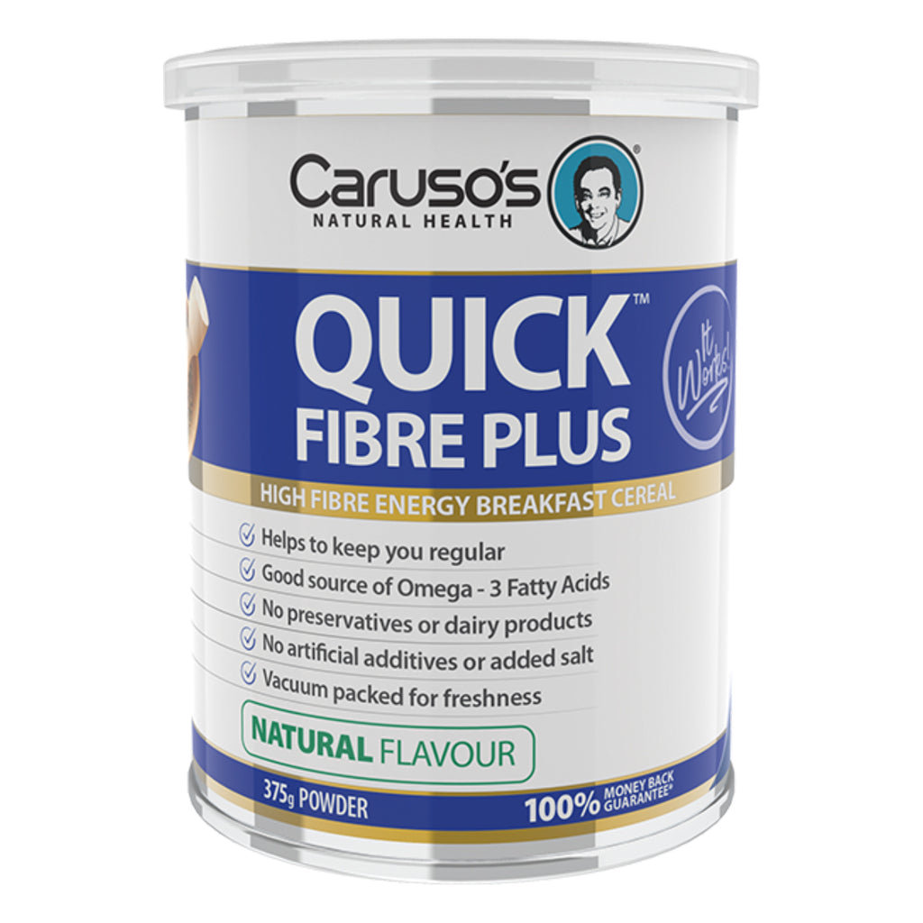 Caruso s Natural Health Quick Fibre Plus Natural 375g Better