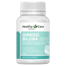 ên nang Ginkgo Biloba 2000mg Healthy Care 100 viên