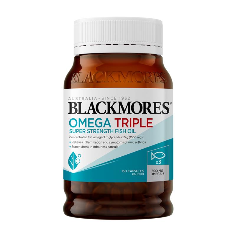 Blackmores欧米茄三重超强鱼油150粒