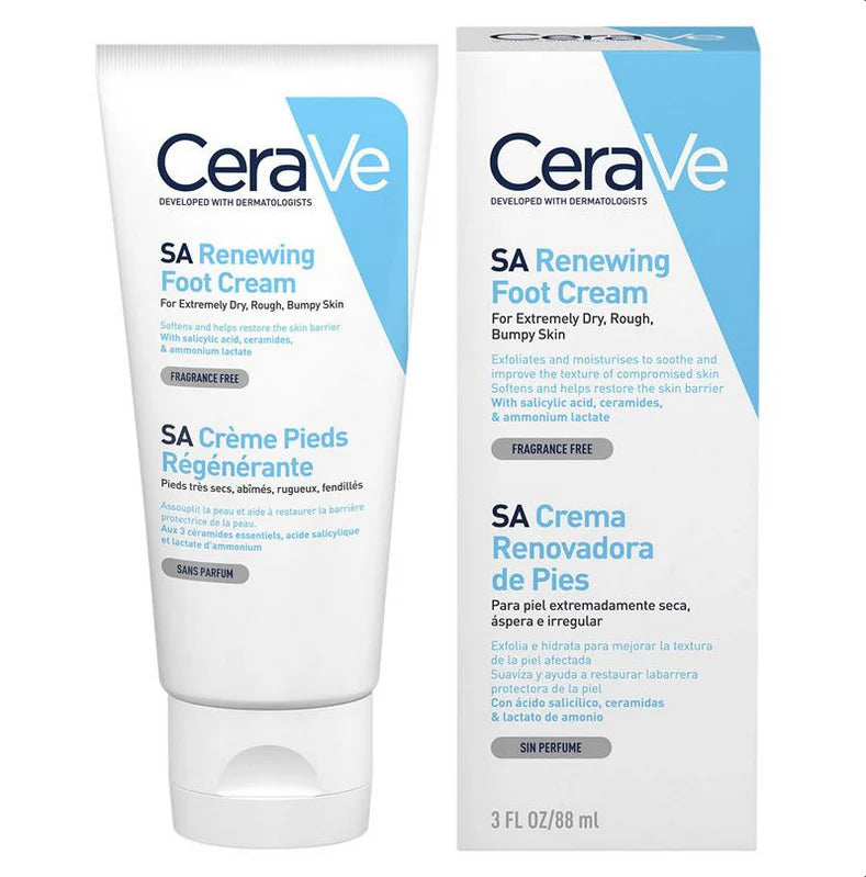 CeraVe SA Renewing Foot Cream 88mL