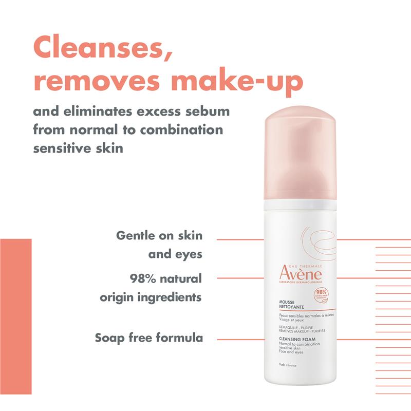 AVENE BỌT RỬA SẠCH 150ML