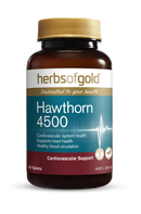 Herbs Of Gold Hawthorn 4500 60 Tablets