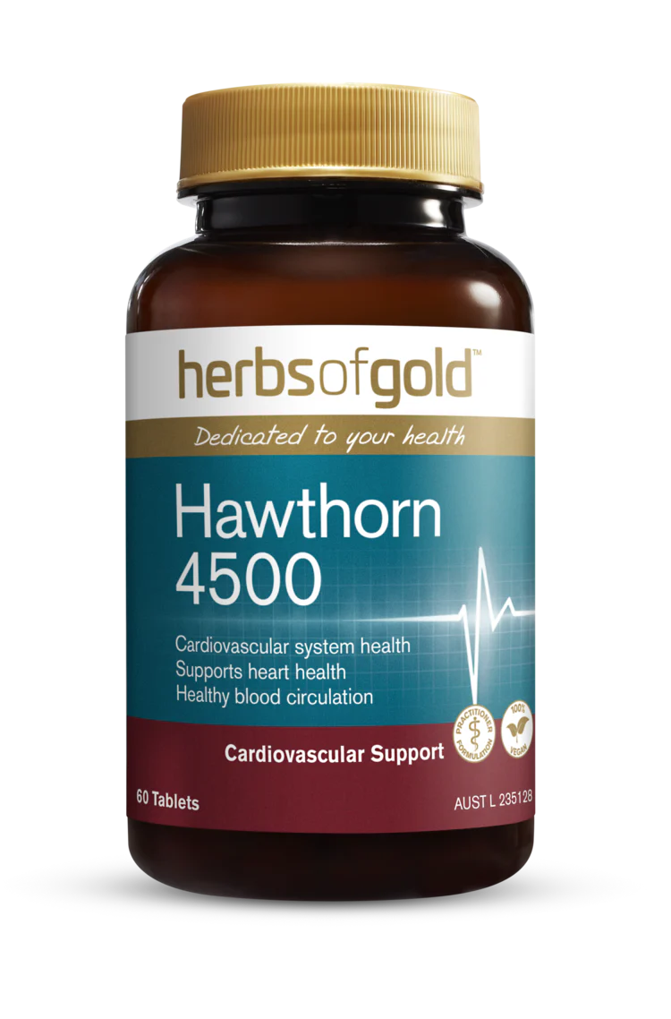 Herbs Of Gold Hawthorn 4500 60 Tablets