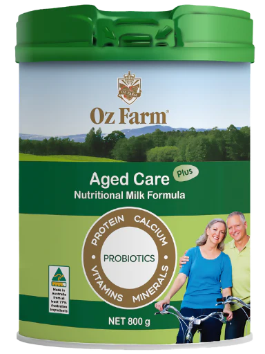 Sữa công thức dinh dưỡng Oz Farm Aged Care Plus 800g