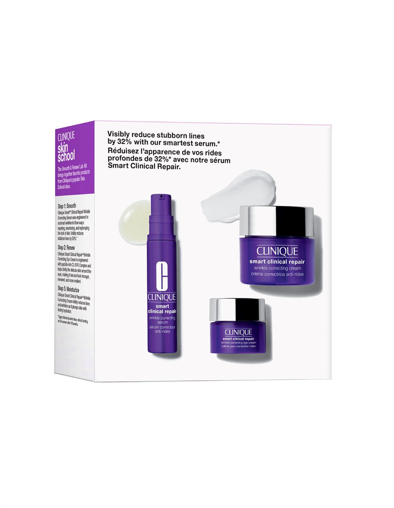 Clinique Skin School Supplies: Smooth & Renew Lab Set