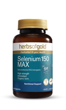 Herbs Of Gold Selenium 150 MAX 60 Vegetarian Capsules