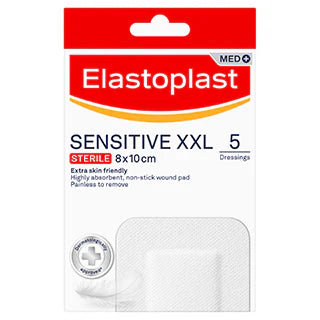 Băng dán nhạy cảm Elastoplast XXL 8x10cm 5 băng dán