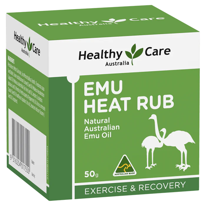 Healthy Care Emu Heat Rub 50g