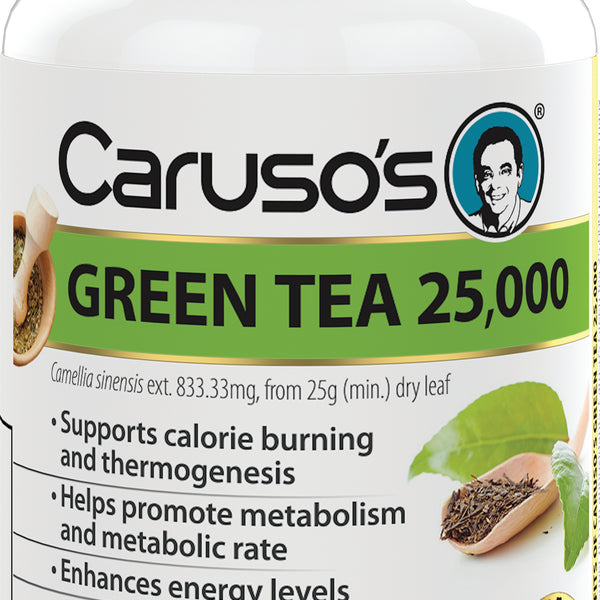 Caruso s Green Tea 50 Tablets Better Value Pharmacy Box Hill