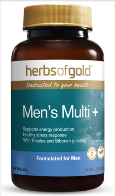 Herbs of Gold Men's Multi + 60 Tablets