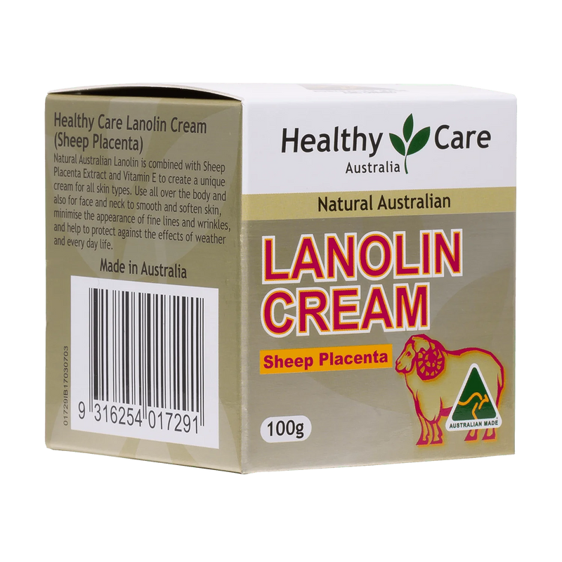 Healthy Care Lanolin With Sheep Placenta 100g