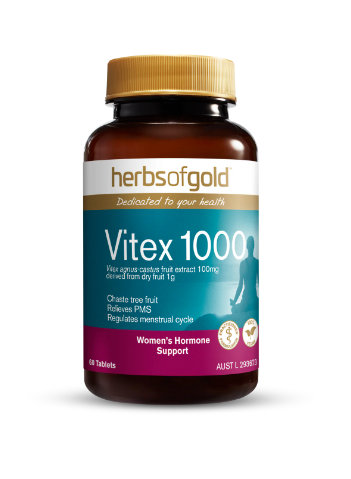 Herbs of Gold Vitex 1000 60 Tablets