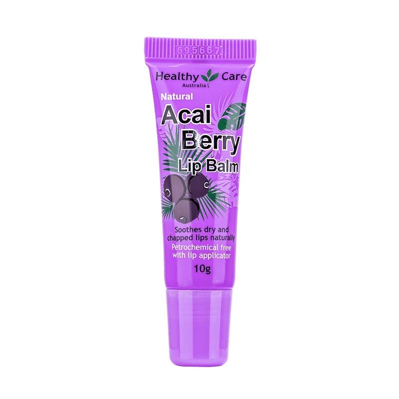 Healthy Care All Natural Acai Berry Lip Balm 10g