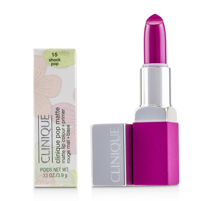 CLINIQUE Pop Matte Lip Color + Kem lót