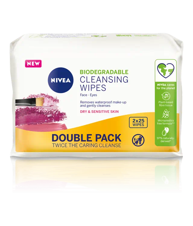 NIVEA GENTLE FACIAL CLEANSING WIPES