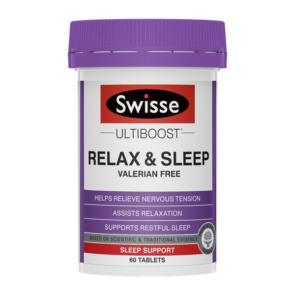 Swisse Ultiboost Relax & Sleep 60 Tablets