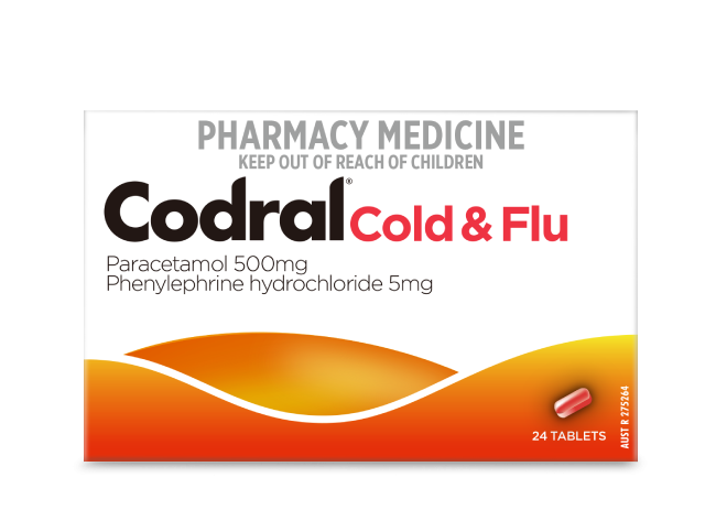 Codral Cold and Flu 24 Tablets