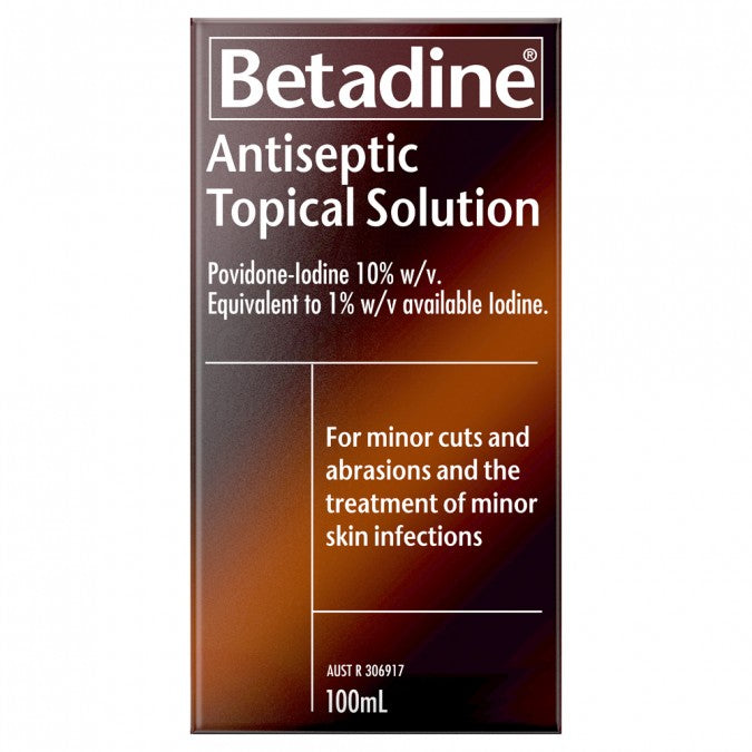 BETADINE Antiseptic Topical Solution 100mL