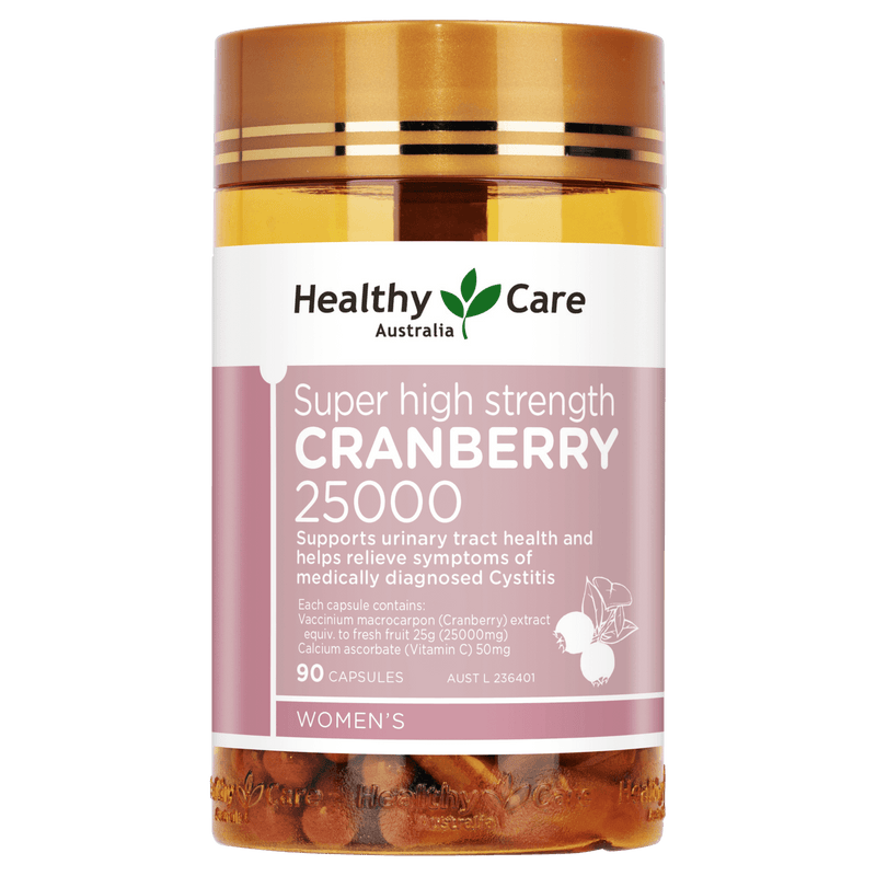 Healthy Care Super High Strength Cranberry 25000 90 Capsules